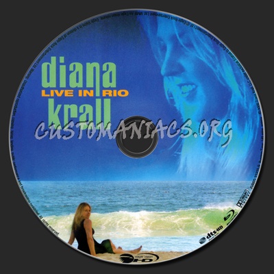 Diana Krall Live in Rio blu-ray label