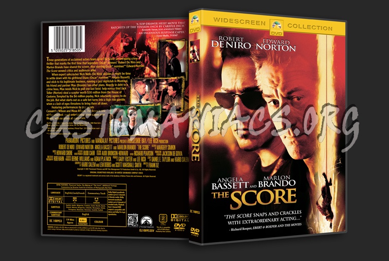 The Score dvd cover