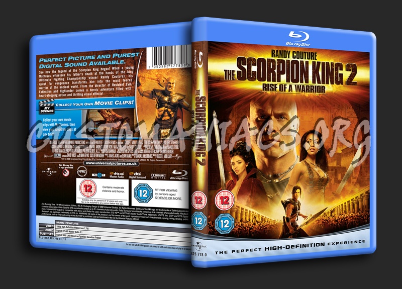 The Scorpion King 2 blu-ray cover