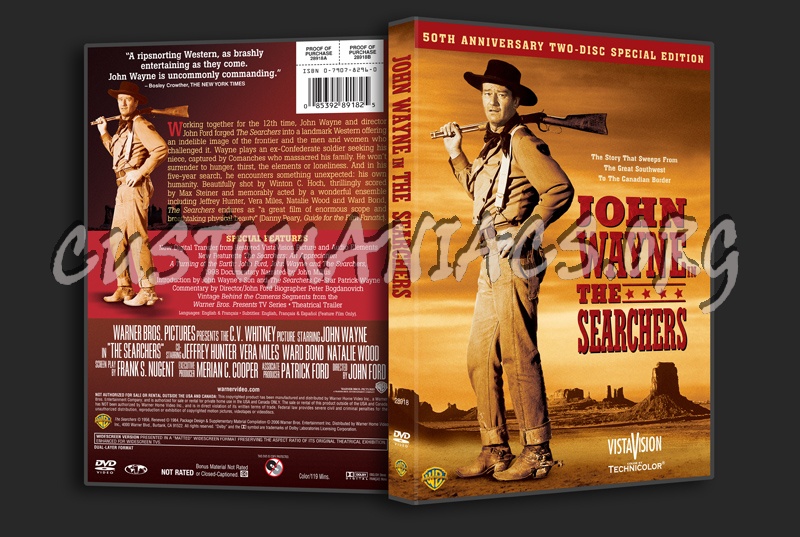 The Searchers dvd cover