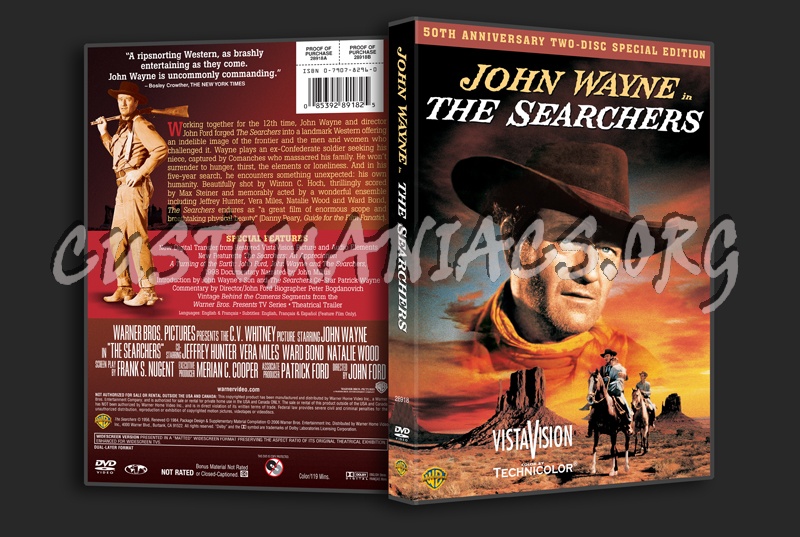 The Searchers dvd cover