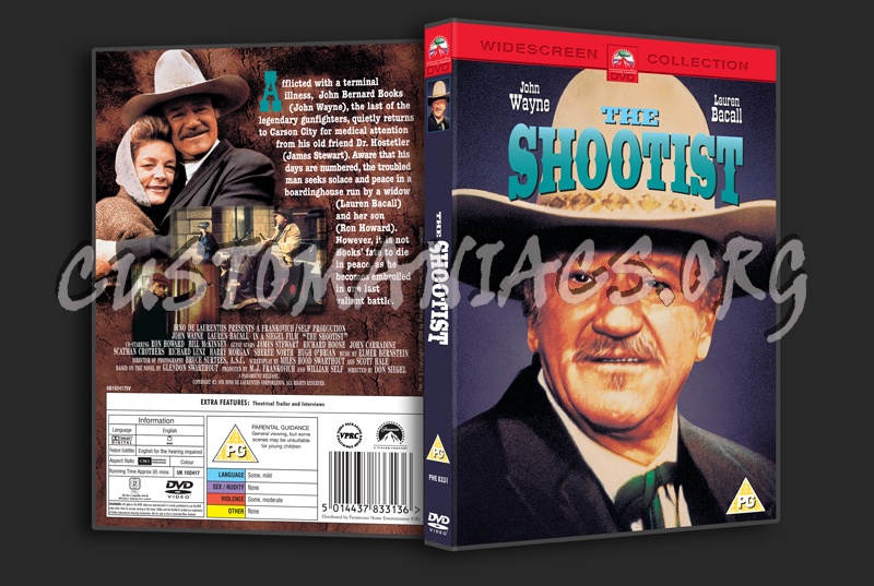 The Shootist dvd cover