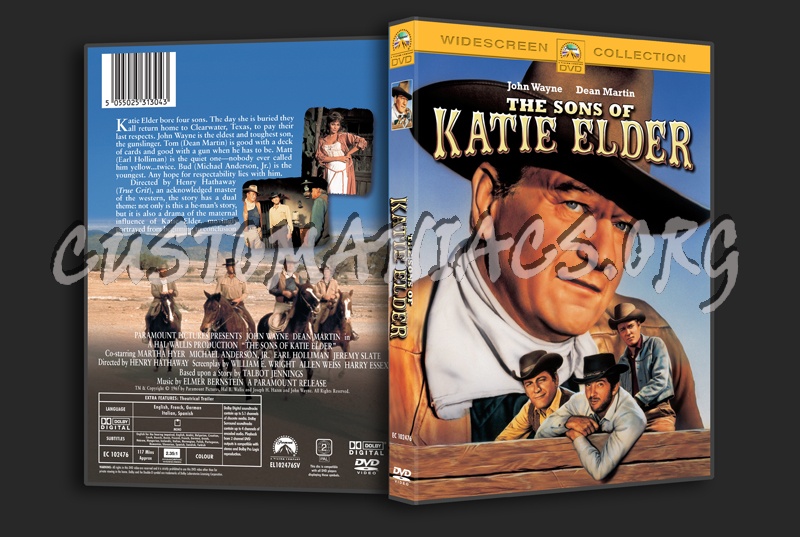 The Sons of Katie Elder dvd cover