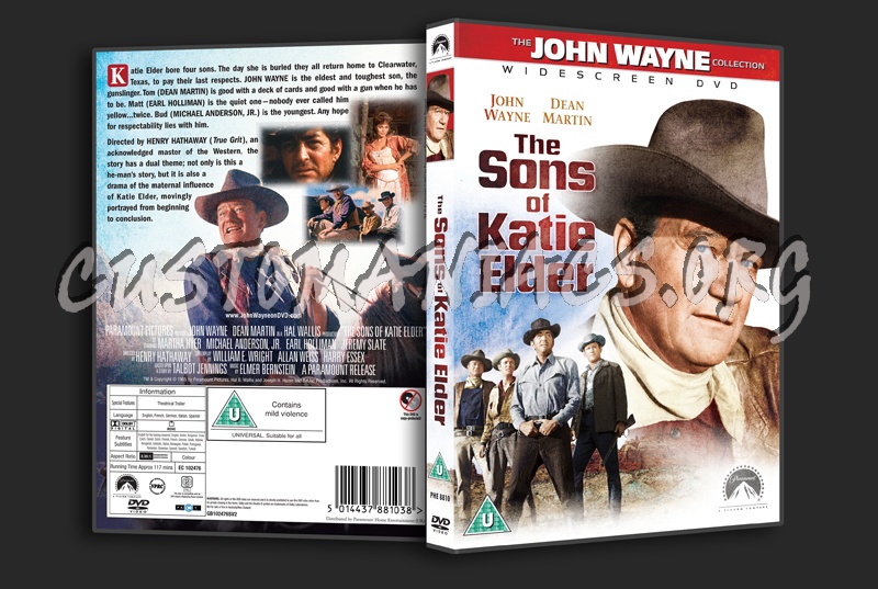 The Sons of Katie Elder dvd cover