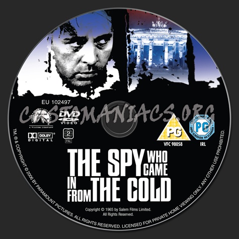 The Spy Who Came in from the Cold dvd label