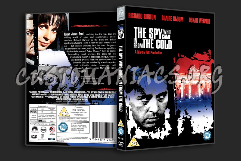 The Spy Who Came in from the Cold dvd cover