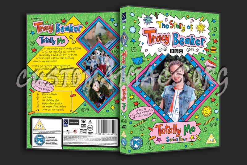 The Story of Tracy Beaker Series 4 Totally Me dvd cover