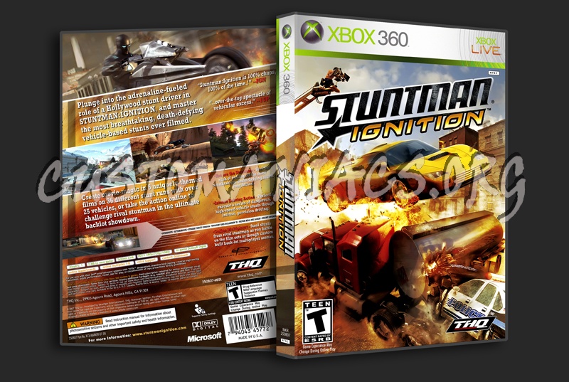 Stuntman Ignition dvd cover