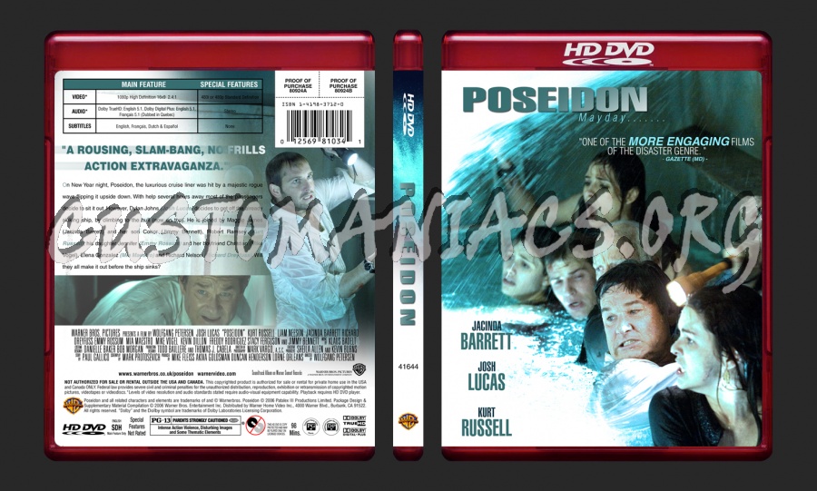 Poseidon dvd cover