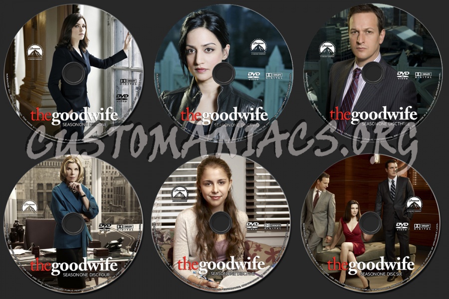 The Good Wife - Season 1 dvd label