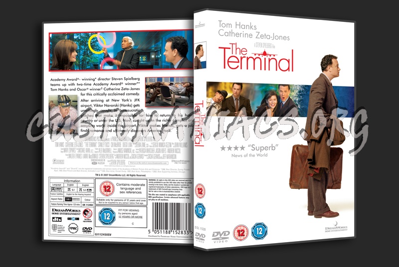 The Terminal dvd cover