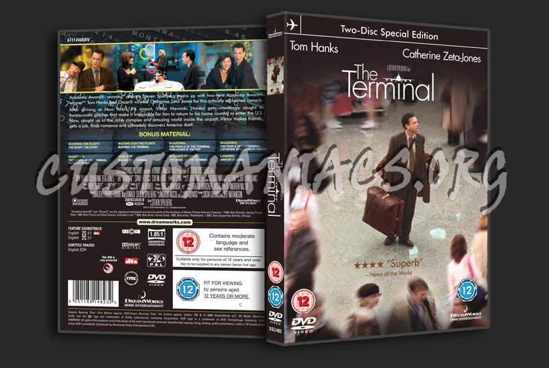 The Terminal dvd cover