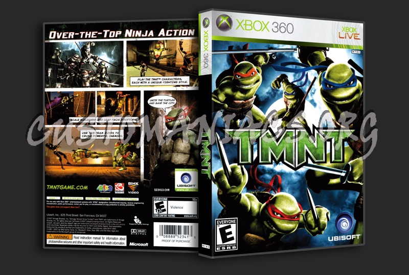 Tmnt dvd cover