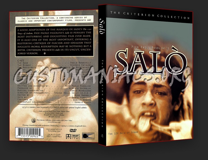 017 - Salo dvd cover