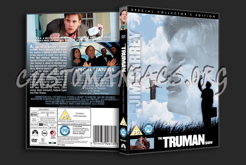 The Truman Show dvd cover