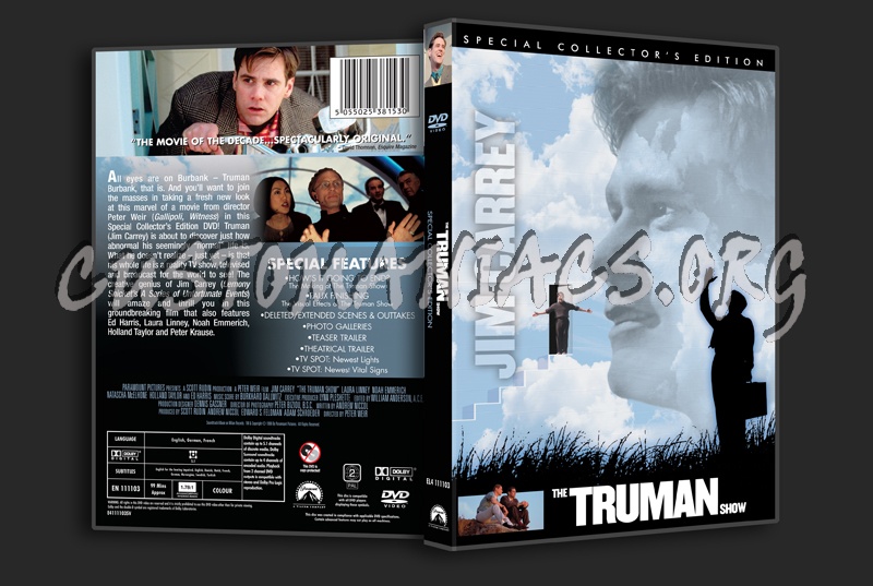 The Truman Show dvd cover