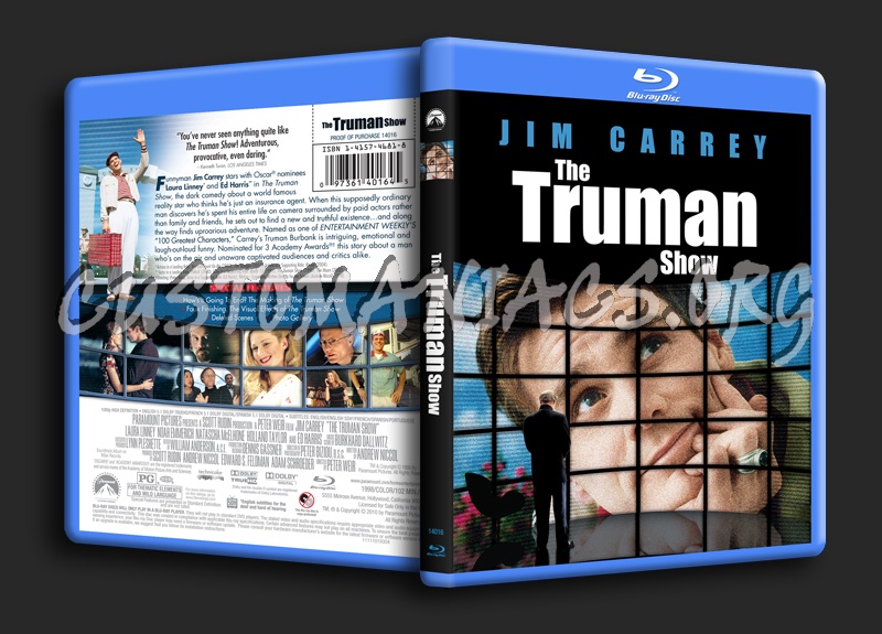 The Truman Show blu-ray cover