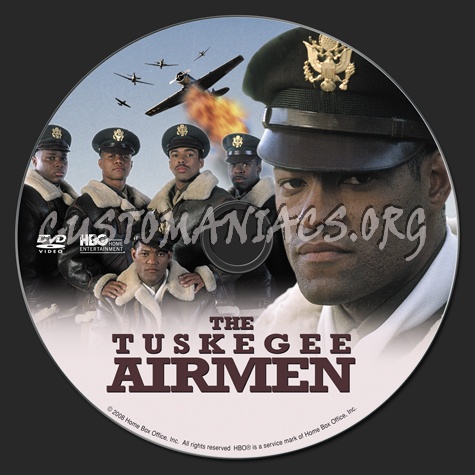 The Tuskegee Airmen dvd label