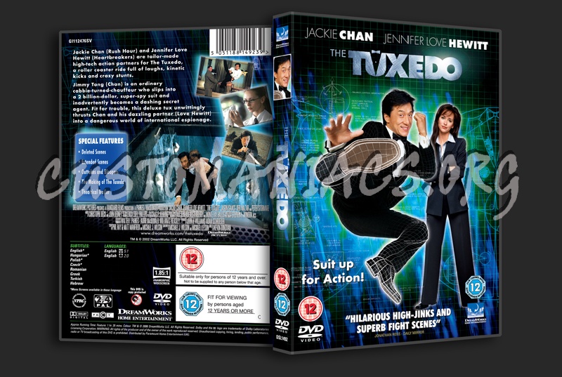 The Tuxedo dvd cover