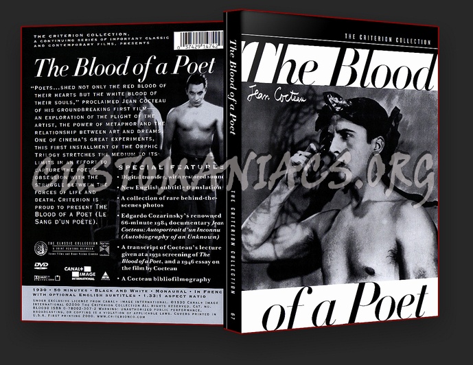 067 - Blood of a Poet dvd cover