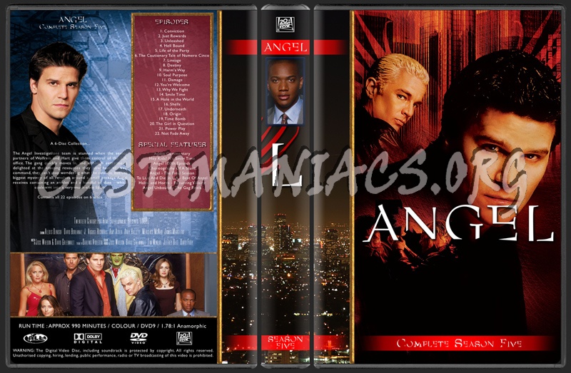 Angel Complete Collection dvd cover