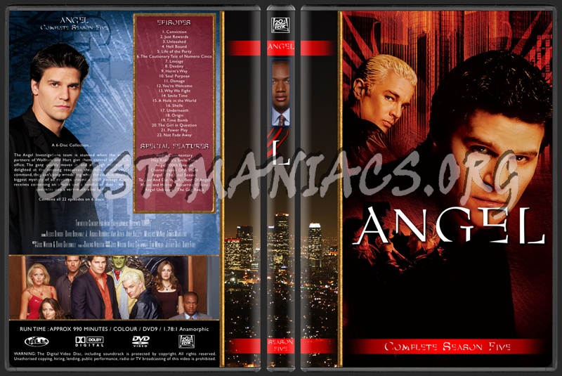 Angel Complete Collection dvd cover