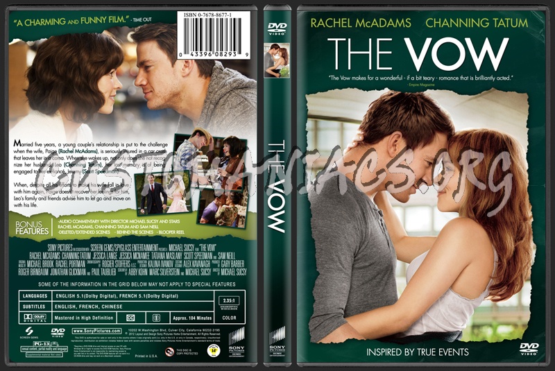 The Vow dvd cover
