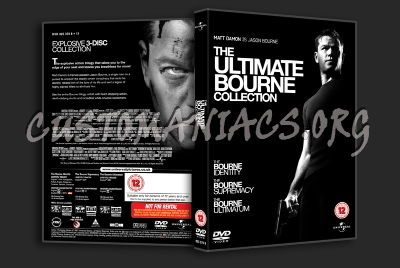 The Ultimate Bourne Collection dvd cover