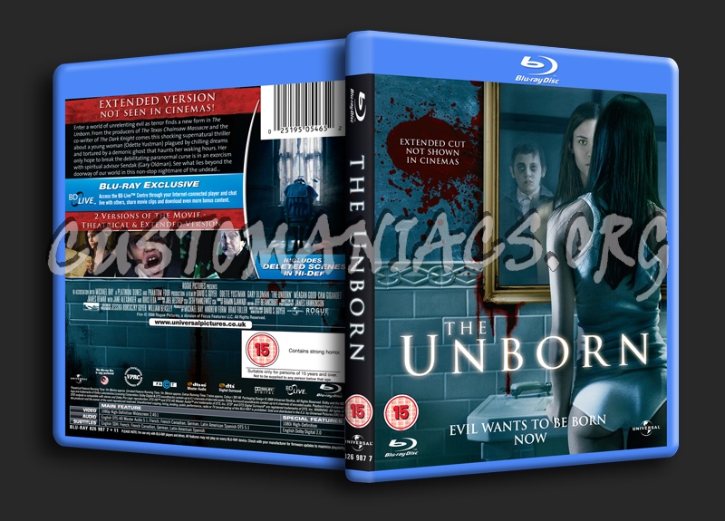 The Unborn blu-ray cover