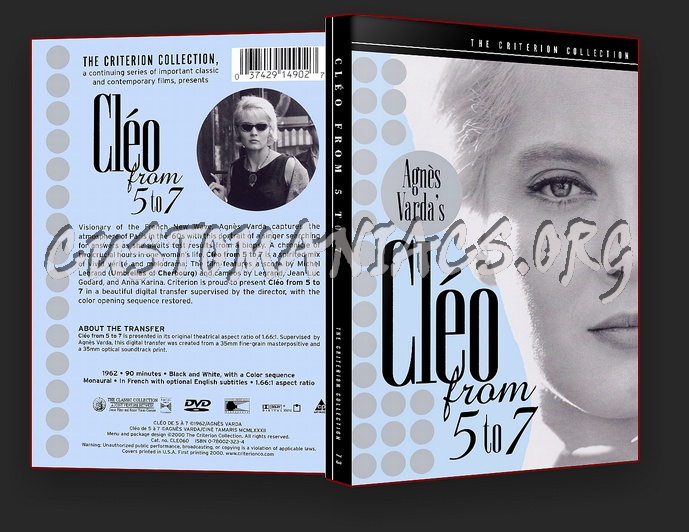 073 - Cleo from 5 till 7 dvd cover