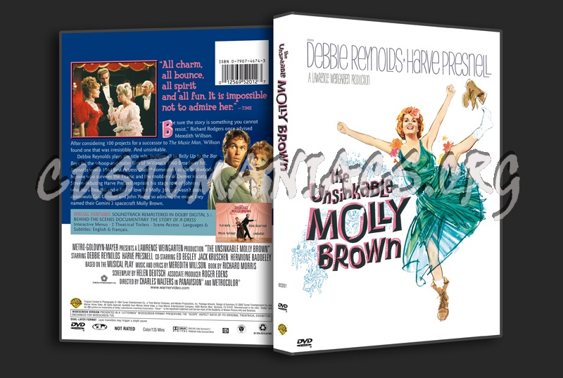 The Unsinkable Molly Brown dvd cover