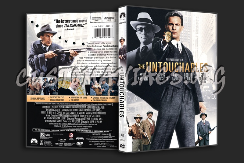 The Untouchables dvd cover