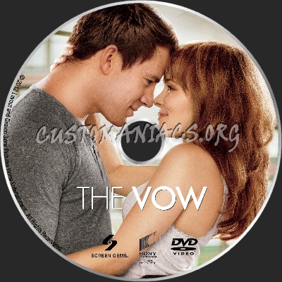 The Vow dvd label