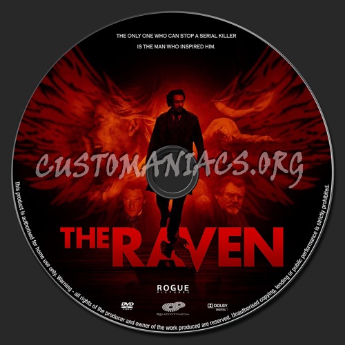 The Raven dvd label