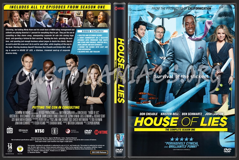 House of Lies Season 1 dvd cover