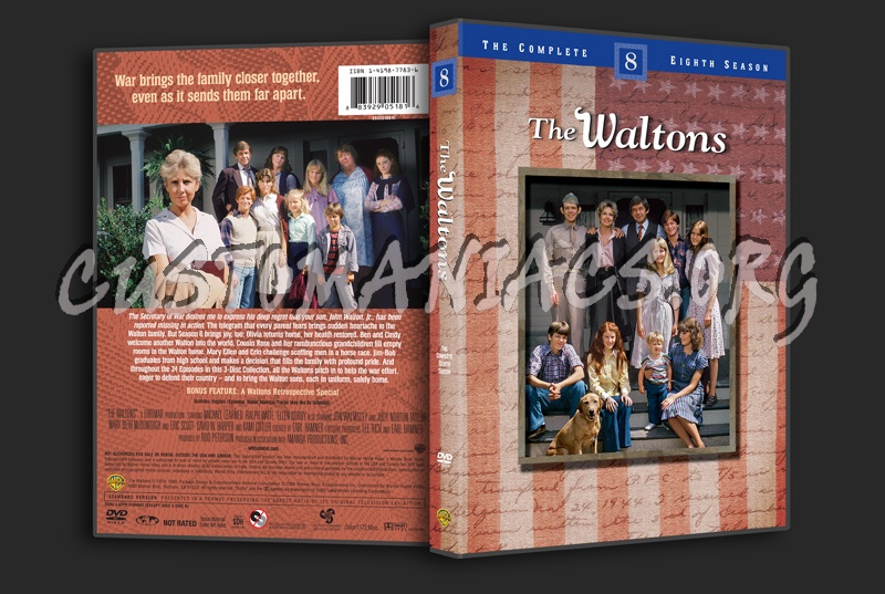 The Waltons Season 8 dvd cover