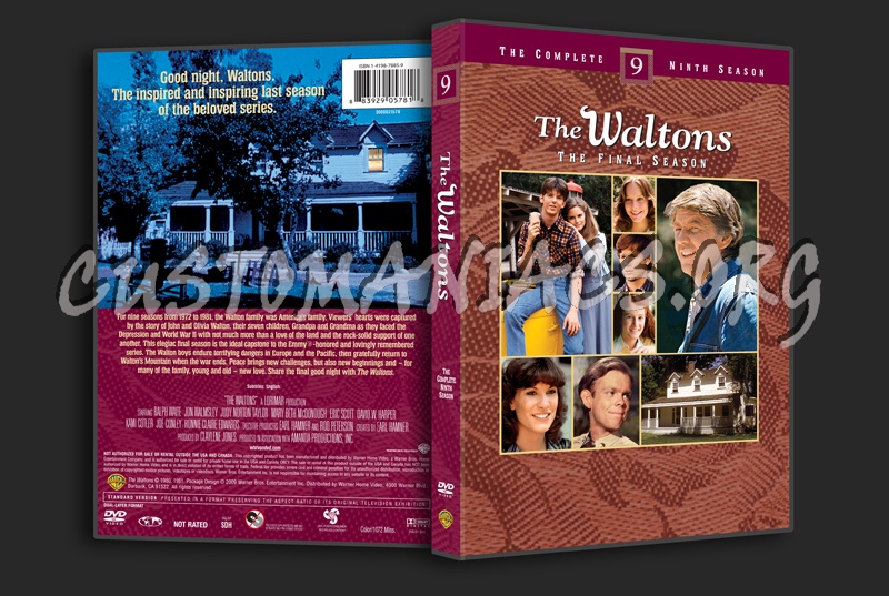 The Waltons Season 9 dvd cover