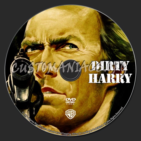 Dirty Harry dvd label