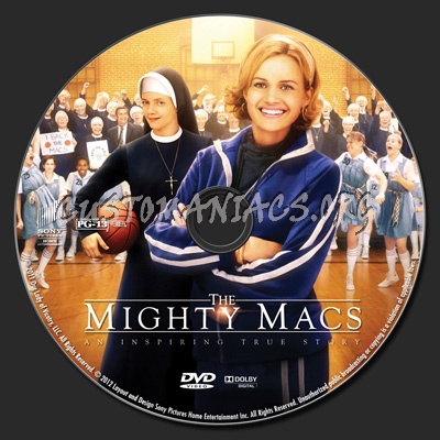 The Mighty Macs dvd label