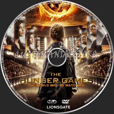 Hunger Games dvd label