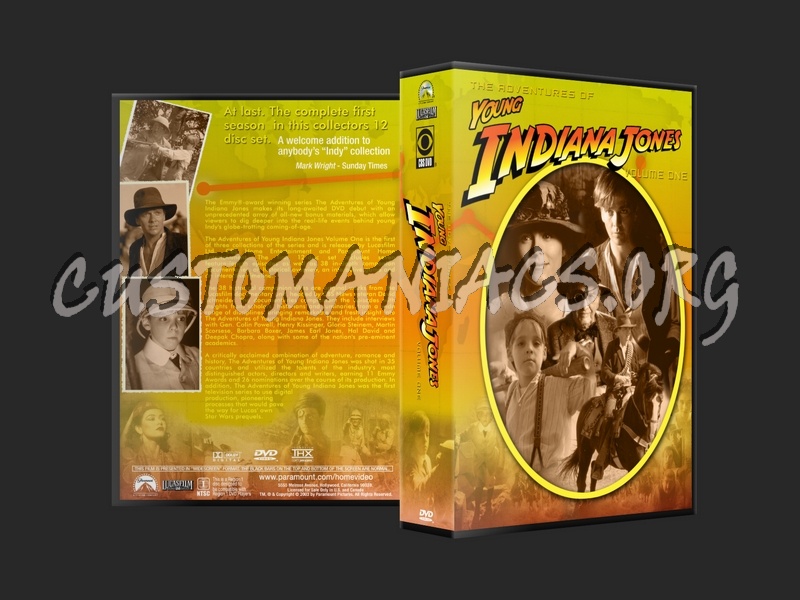The Adventures Of Young Indiana Jones dvd cover