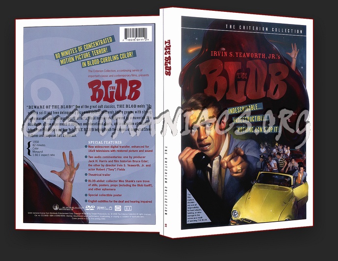 091 - The Blob dvd cover