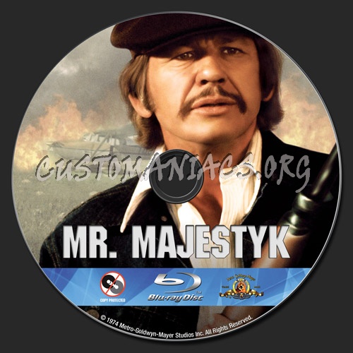 Mr. Majestyk blu-ray label