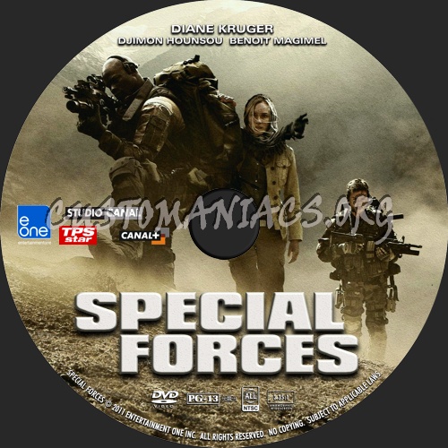 Special Forces (2011) dvd label