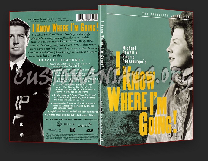 094 - I Know Where I'm Going dvd cover