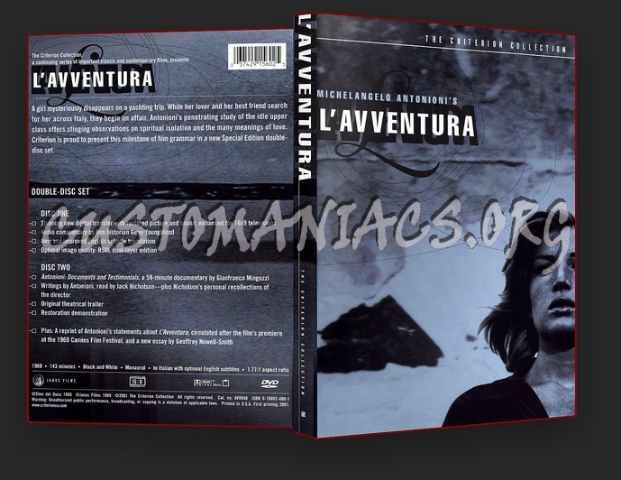 098 - L'avventura dvd cover