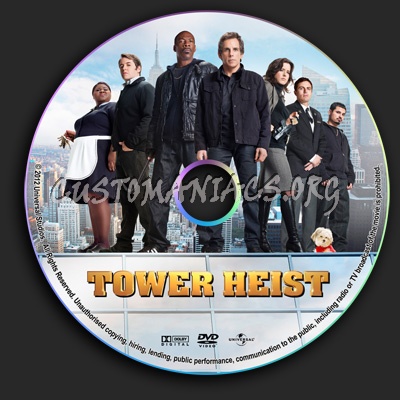 Tower Heist dvd label