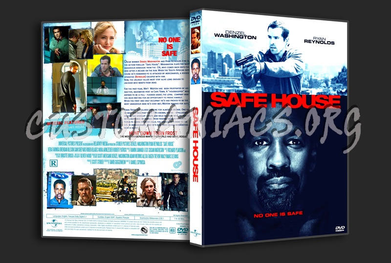 Safe House dvd cover