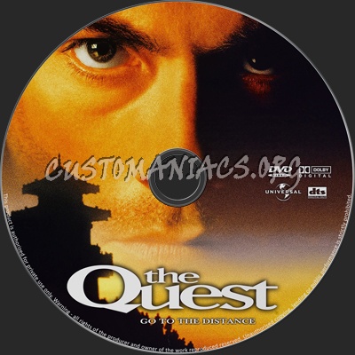 The Quest dvd label