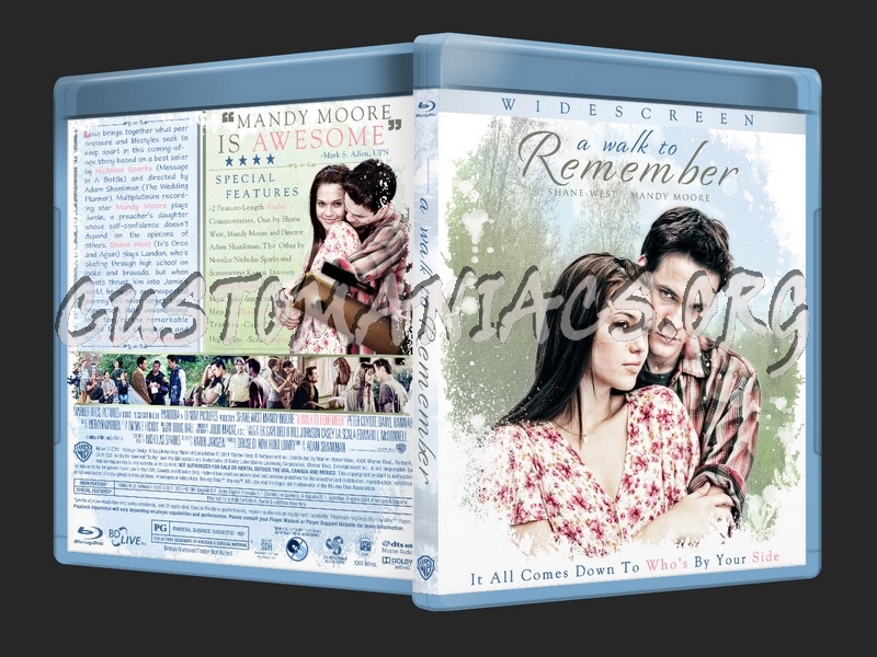 A Walk To Remember blu-ray cover